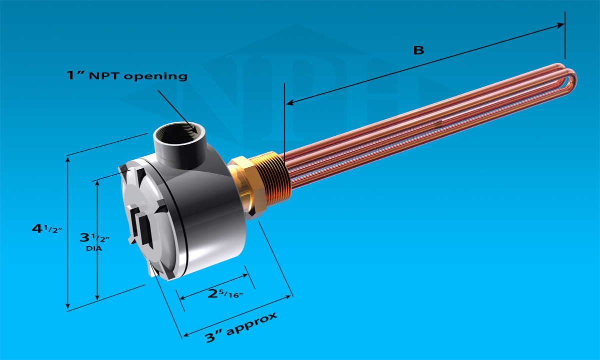 NEMA 4 and NEMA 7 - Enclosures-1.25 NPT-No Thermostat